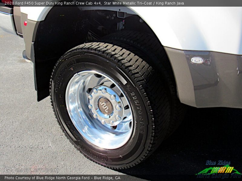 Star White Metallic Tri-Coat / King Ranch Java 2020 Ford F450 Super Duty King Ranch Crew Cab 4x4