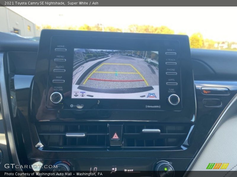 Super White / Ash 2021 Toyota Camry SE Nightshade