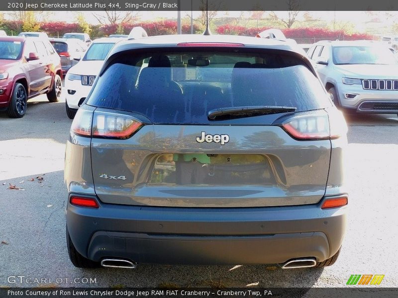 Sting-Gray / Black 2020 Jeep Cherokee Latitude Plus 4x4