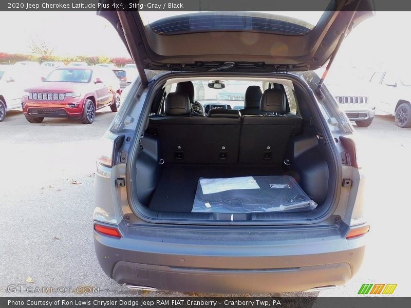 Sting-Gray / Black 2020 Jeep Cherokee Latitude Plus 4x4