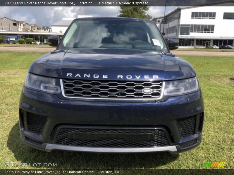 Portofino Blue Metallic / Almond/Espresso 2020 Land Rover Range Rover Sport HSE
