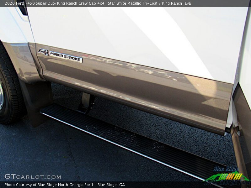 Star White Metallic Tri-Coat / King Ranch Java 2020 Ford F450 Super Duty King Ranch Crew Cab 4x4