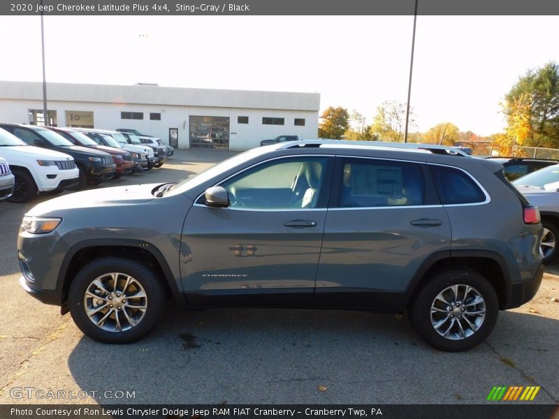 Sting-Gray / Black 2020 Jeep Cherokee Latitude Plus 4x4