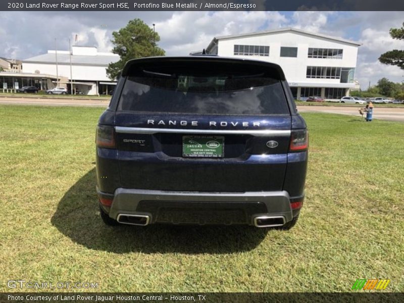Portofino Blue Metallic / Almond/Espresso 2020 Land Rover Range Rover Sport HSE