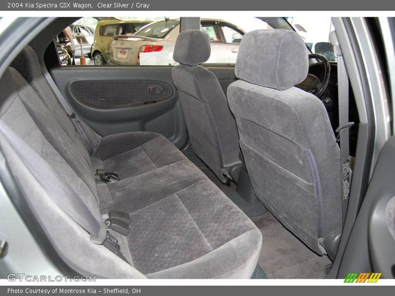 Clear Silver / Gray 2004 Kia Spectra GSX Wagon