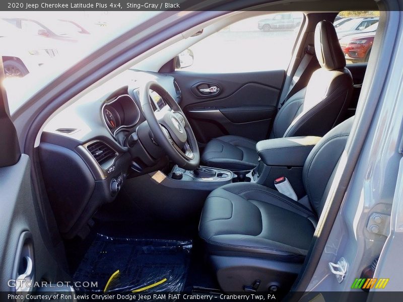 Sting-Gray / Black 2020 Jeep Cherokee Latitude Plus 4x4