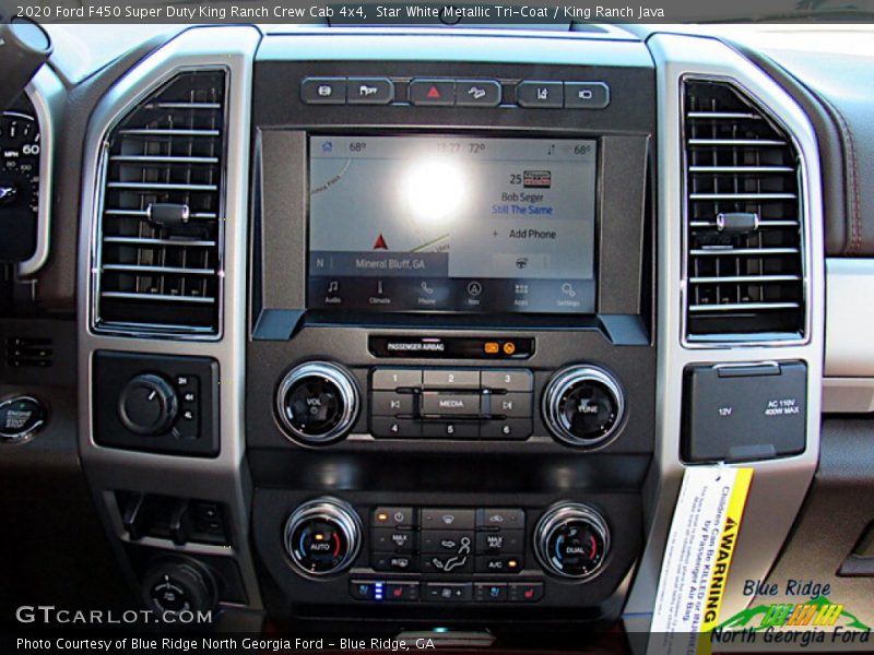 Star White Metallic Tri-Coat / King Ranch Java 2020 Ford F450 Super Duty King Ranch Crew Cab 4x4