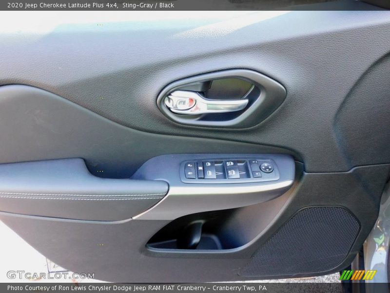 Sting-Gray / Black 2020 Jeep Cherokee Latitude Plus 4x4