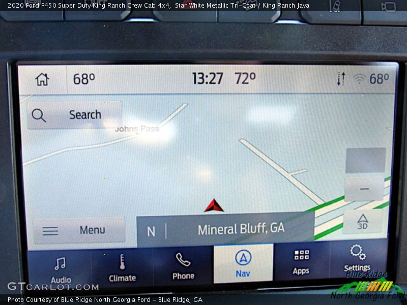 Star White Metallic Tri-Coat / King Ranch Java 2020 Ford F450 Super Duty King Ranch Crew Cab 4x4