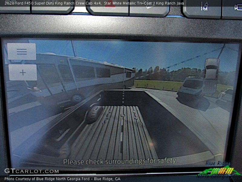 Star White Metallic Tri-Coat / King Ranch Java 2020 Ford F450 Super Duty King Ranch Crew Cab 4x4