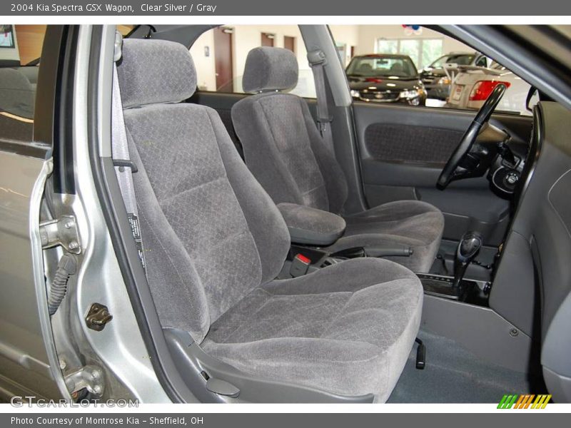 Clear Silver / Gray 2004 Kia Spectra GSX Wagon