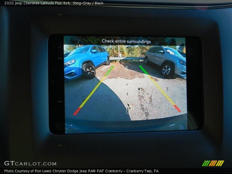 Sting-Gray / Black 2020 Jeep Cherokee Latitude Plus 4x4