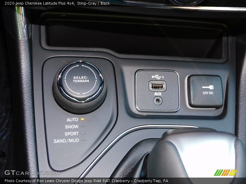Sting-Gray / Black 2020 Jeep Cherokee Latitude Plus 4x4