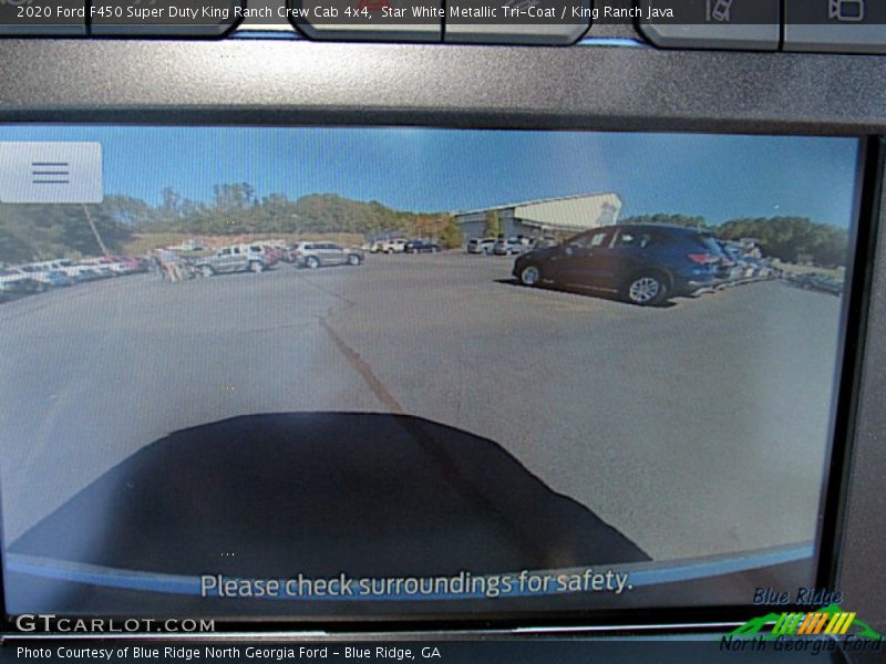 Star White Metallic Tri-Coat / King Ranch Java 2020 Ford F450 Super Duty King Ranch Crew Cab 4x4