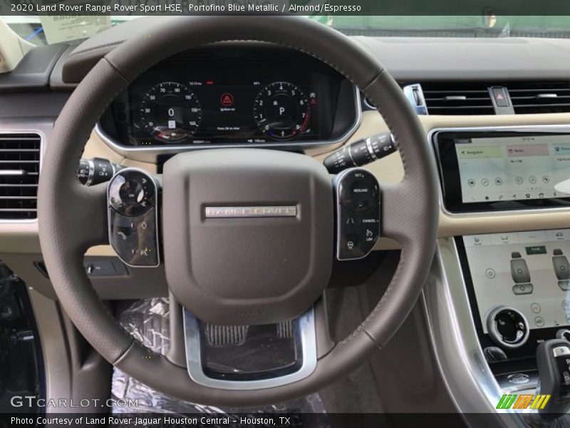 Portofino Blue Metallic / Almond/Espresso 2020 Land Rover Range Rover Sport HSE