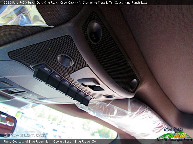Star White Metallic Tri-Coat / King Ranch Java 2020 Ford F450 Super Duty King Ranch Crew Cab 4x4
