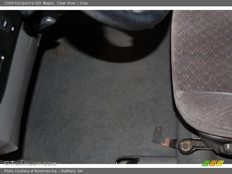Clear Silver / Gray 2004 Kia Spectra GSX Wagon