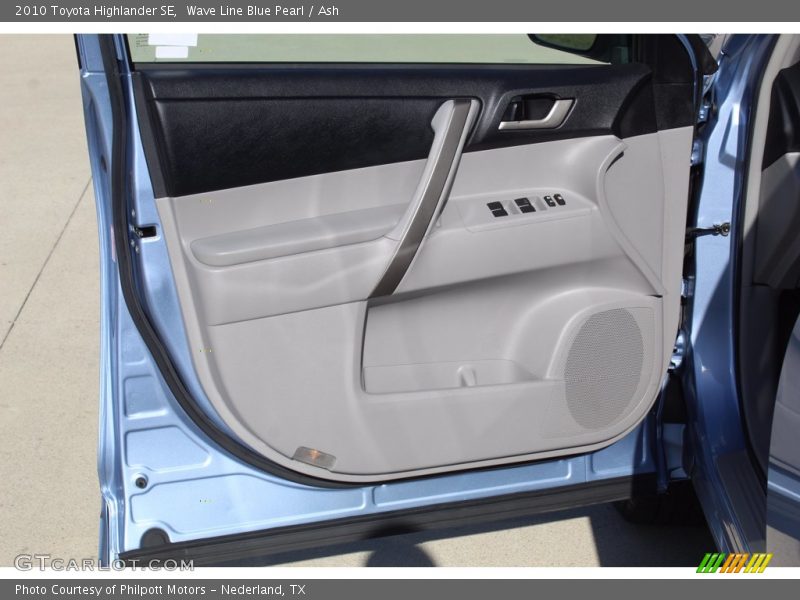 Wave Line Blue Pearl / Ash 2010 Toyota Highlander SE