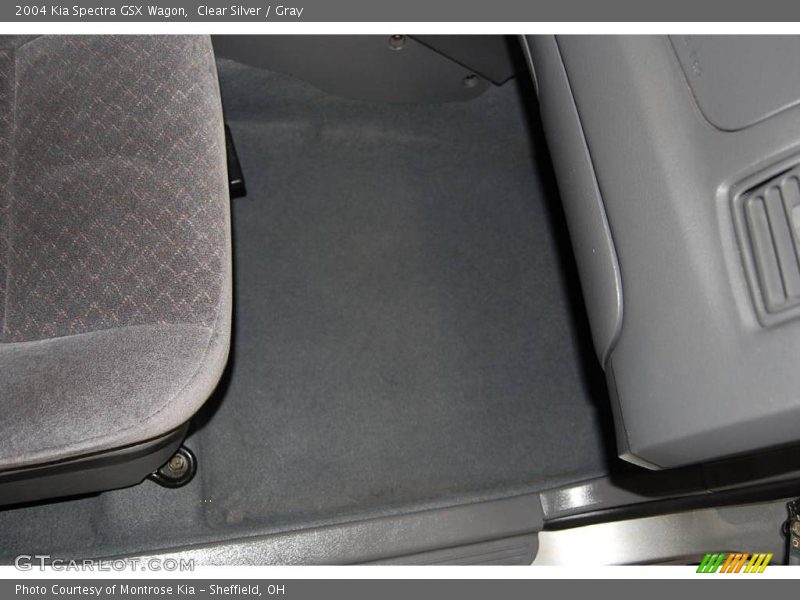 Clear Silver / Gray 2004 Kia Spectra GSX Wagon