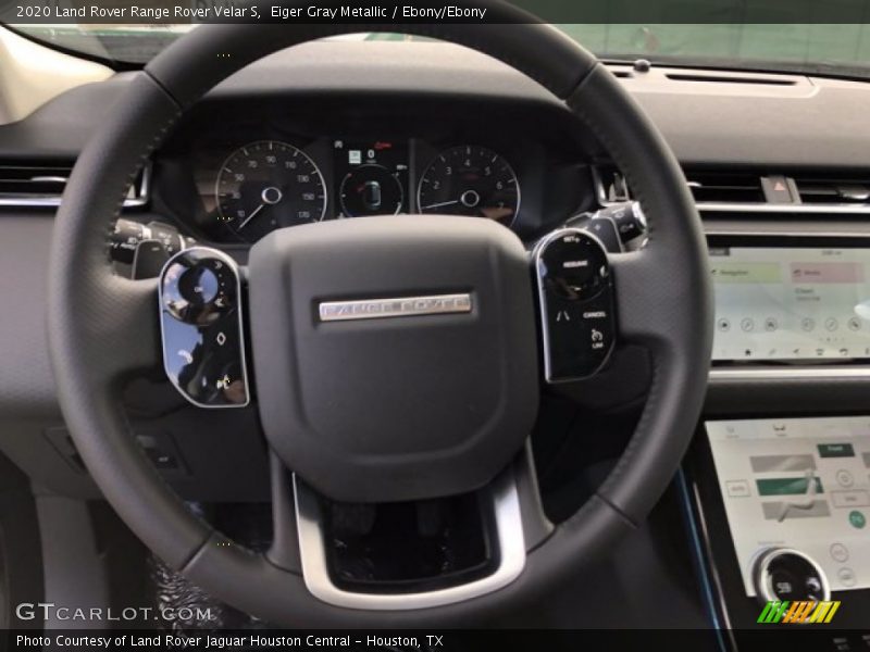 Eiger Gray Metallic / Ebony/Ebony 2020 Land Rover Range Rover Velar S