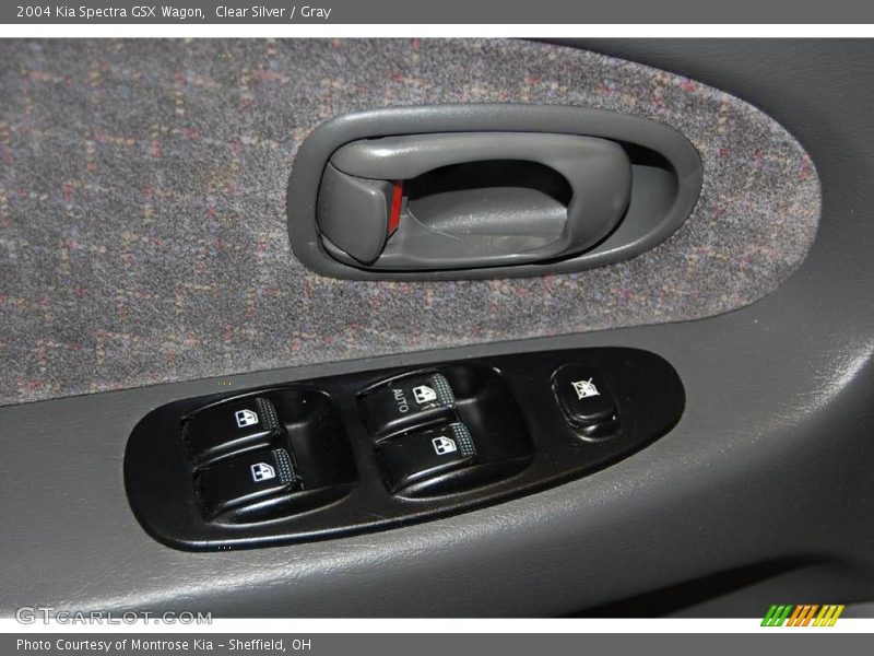 Clear Silver / Gray 2004 Kia Spectra GSX Wagon