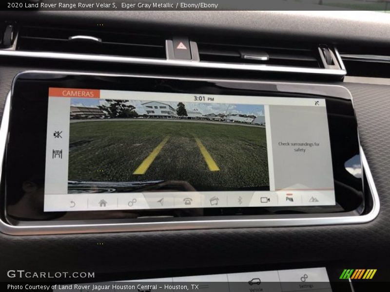 Eiger Gray Metallic / Ebony/Ebony 2020 Land Rover Range Rover Velar S