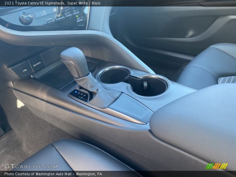 Super White / Black 2021 Toyota Camry SE Nightshade