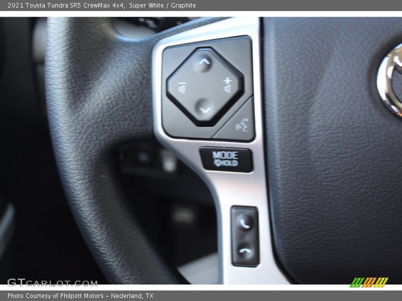 Super White / Graphite 2021 Toyota Tundra SR5 CrewMax 4x4