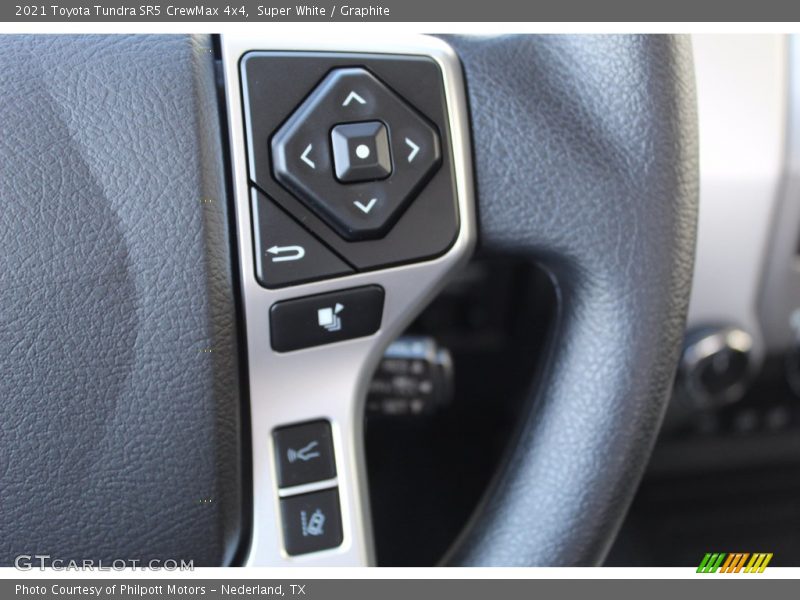Super White / Graphite 2021 Toyota Tundra SR5 CrewMax 4x4