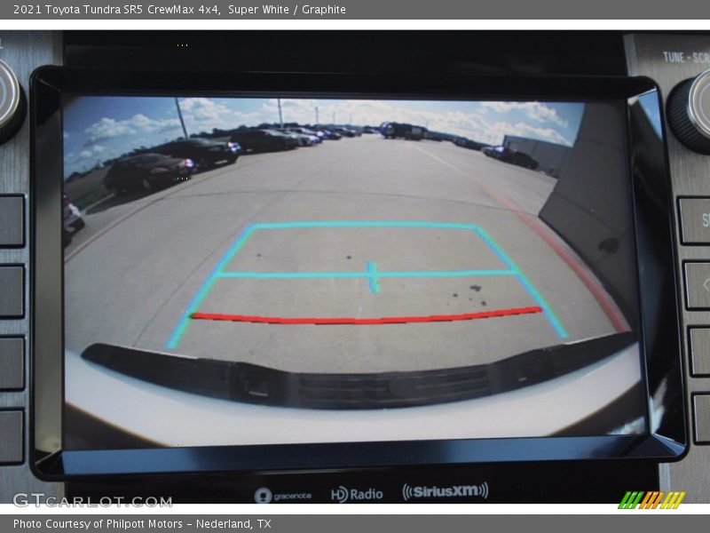 Super White / Graphite 2021 Toyota Tundra SR5 CrewMax 4x4