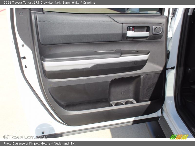 Super White / Graphite 2021 Toyota Tundra SR5 CrewMax 4x4