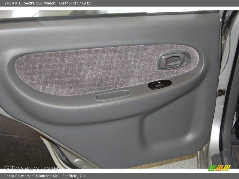 Clear Silver / Gray 2004 Kia Spectra GSX Wagon