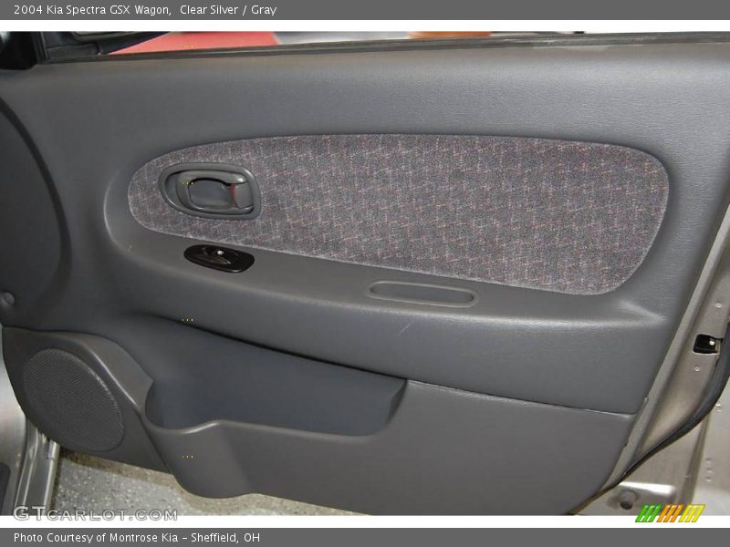 Clear Silver / Gray 2004 Kia Spectra GSX Wagon