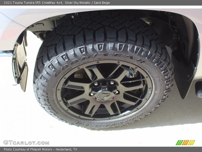 Silver Sky Metallic / Sand Beige 2021 Toyota Tundra SR5 CrewMax 4x4