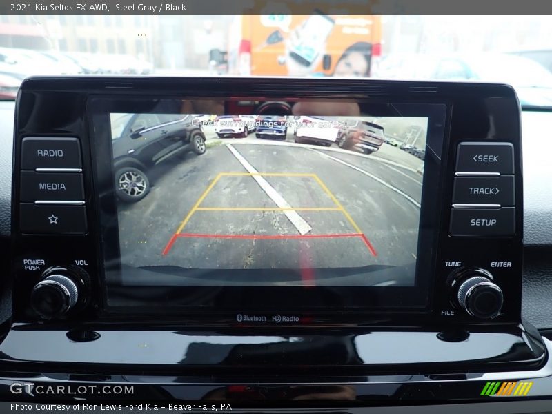 Steel Gray / Black 2021 Kia Seltos EX AWD
