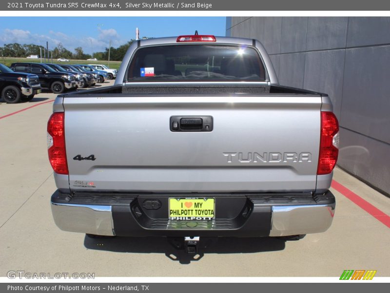 Silver Sky Metallic / Sand Beige 2021 Toyota Tundra SR5 CrewMax 4x4