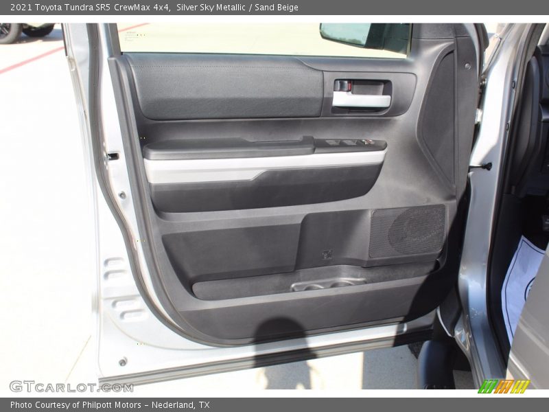 Silver Sky Metallic / Sand Beige 2021 Toyota Tundra SR5 CrewMax 4x4