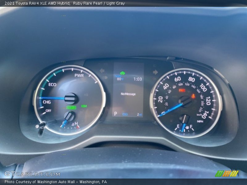  2021 RAV4 XLE AWD Hybrid XLE AWD Hybrid Gauges