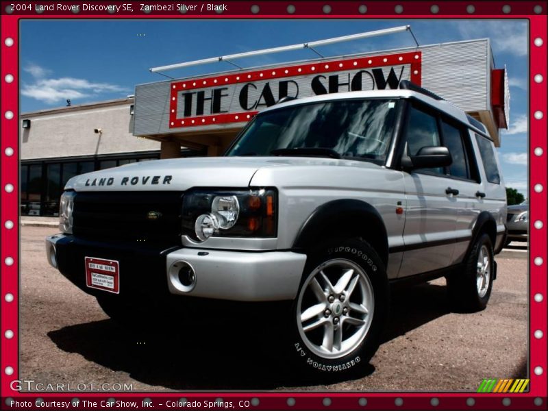 Zambezi Silver / Black 2004 Land Rover Discovery SE