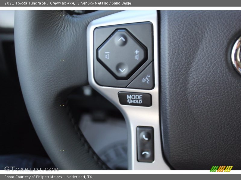 Silver Sky Metallic / Sand Beige 2021 Toyota Tundra SR5 CrewMax 4x4