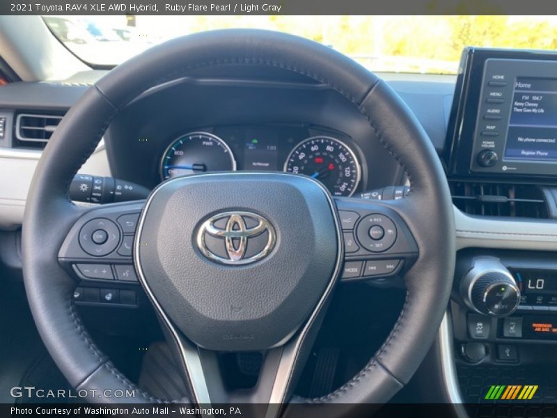  2021 RAV4 XLE AWD Hybrid Steering Wheel