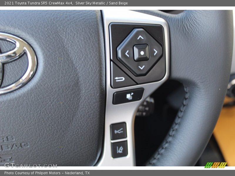Silver Sky Metallic / Sand Beige 2021 Toyota Tundra SR5 CrewMax 4x4