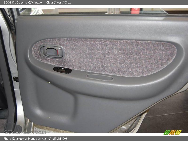 Clear Silver / Gray 2004 Kia Spectra GSX Wagon