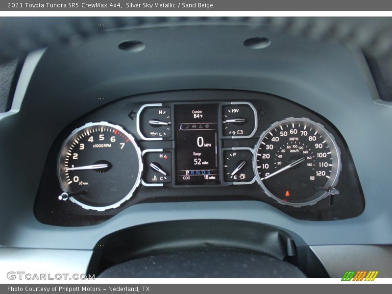 Silver Sky Metallic / Sand Beige 2021 Toyota Tundra SR5 CrewMax 4x4