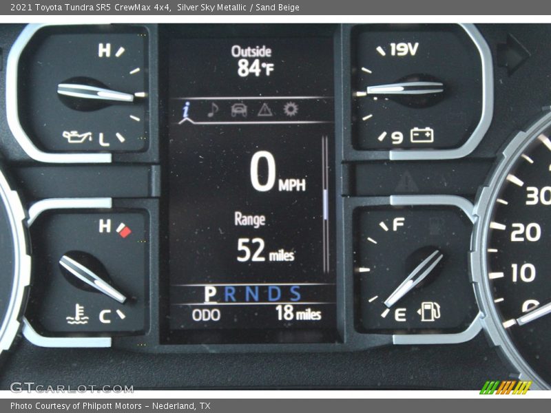 Silver Sky Metallic / Sand Beige 2021 Toyota Tundra SR5 CrewMax 4x4