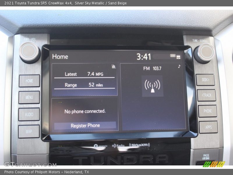 Silver Sky Metallic / Sand Beige 2021 Toyota Tundra SR5 CrewMax 4x4