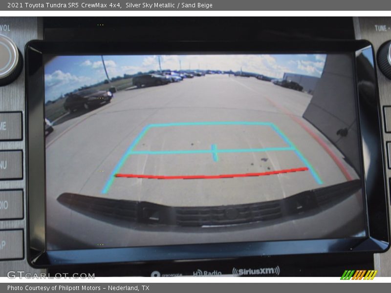 Silver Sky Metallic / Sand Beige 2021 Toyota Tundra SR5 CrewMax 4x4