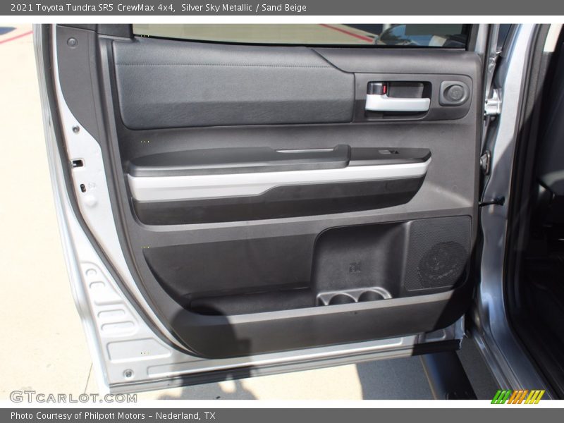 Silver Sky Metallic / Sand Beige 2021 Toyota Tundra SR5 CrewMax 4x4