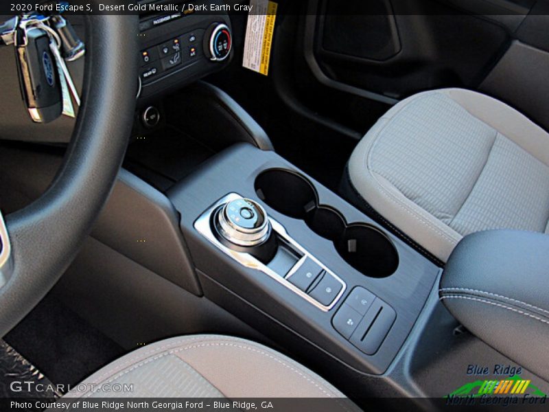 Desert Gold Metallic / Dark Earth Gray 2020 Ford Escape S