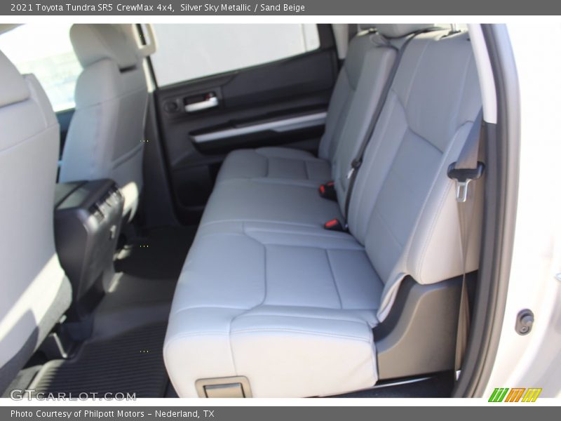 Silver Sky Metallic / Sand Beige 2021 Toyota Tundra SR5 CrewMax 4x4